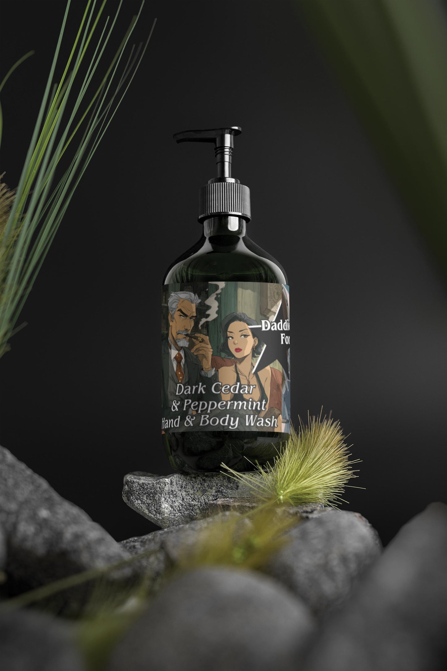Daddies for Baddies Dark Cedar and Peppermint Hand & Body Wash,