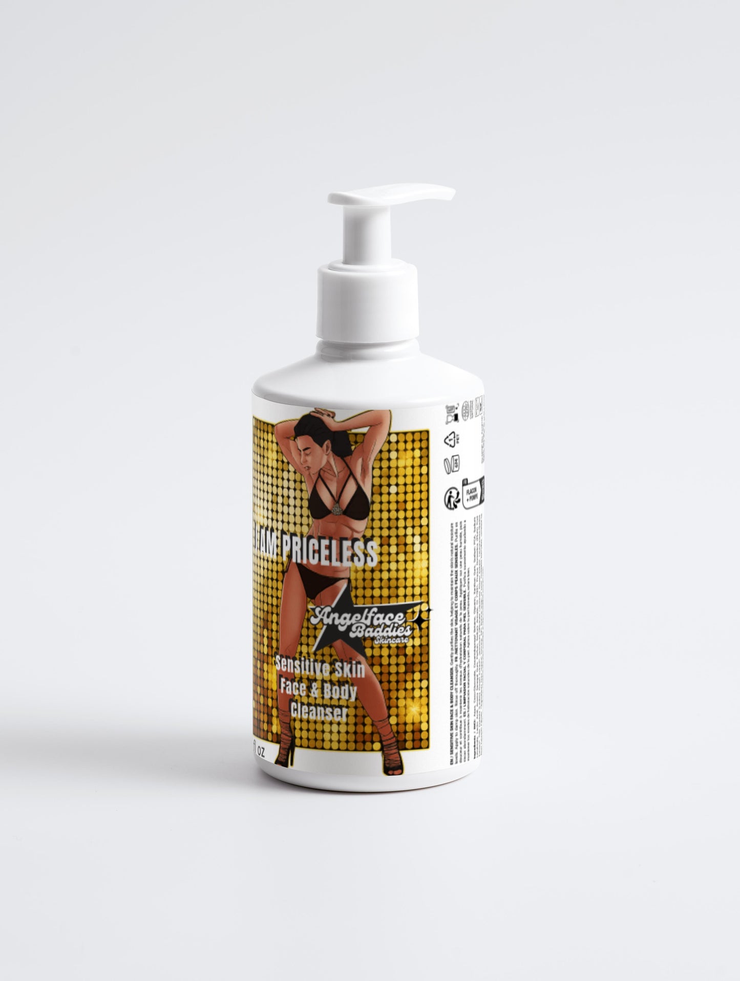 I AM PRICELESS ™ Sensitive Skin Face & Body Cleanser by Angelface Baddies