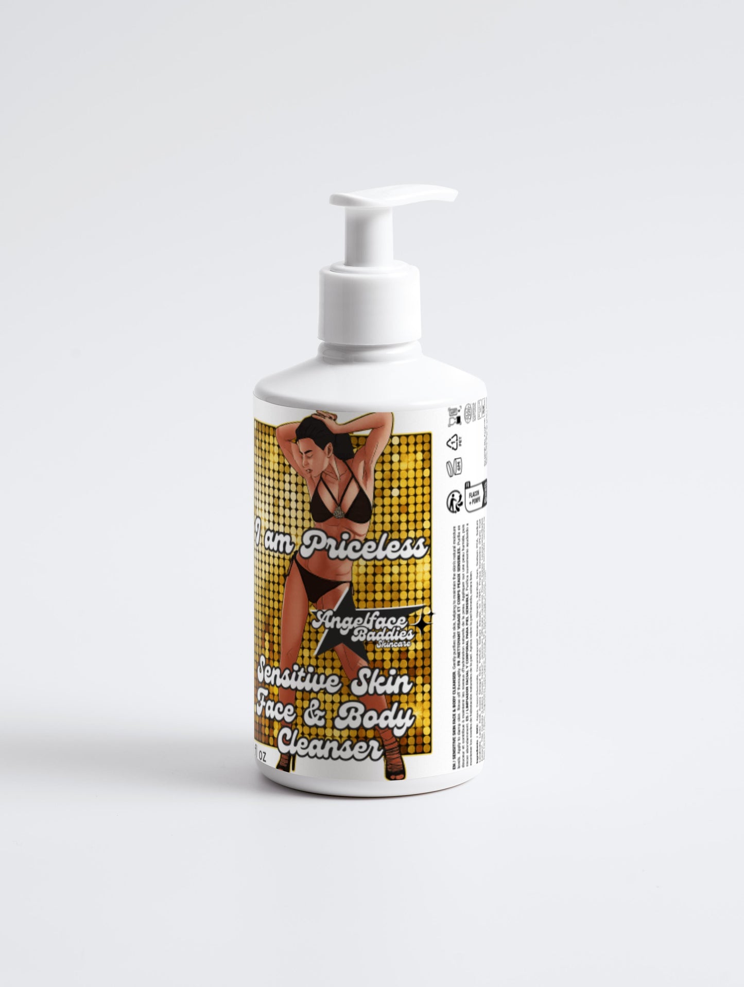 I AM PRICELESS ™ Sensitive Skin Face & Body Cleanser by Angelface Baddies