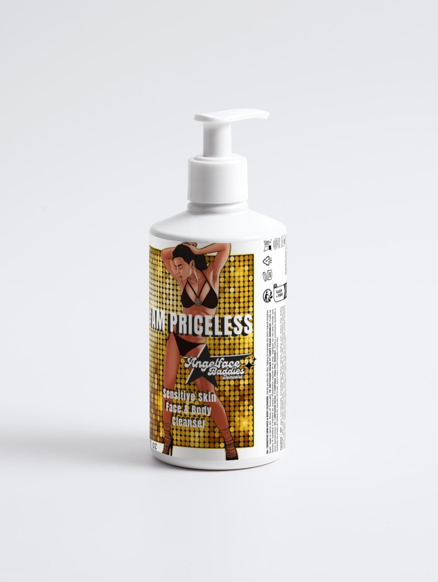 I AM PRICELESS ™ Sensitive Skin Face & Body Cleanser by Angelface Baddies