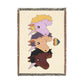 Bros Club Woven Throw Blanket | Cozy Cotton Unicorn Blanket by Unicorns4Everyone