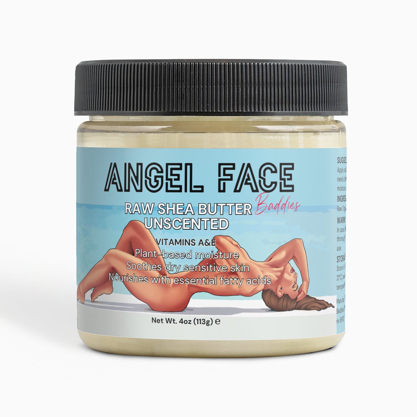 Raw Unscented Shea Butter by Angelface Baddies