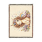 Sandy Skye Magical Unicorn 100% Cotton Woven Throw Blanket Original Artwork Heirloom Keepsake Fringe unicorns4everyone