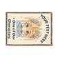 Personalized Text with One of Our Original Unicorn Characters on an Heirloom 100% Cotton Woven Throw  Keepsake