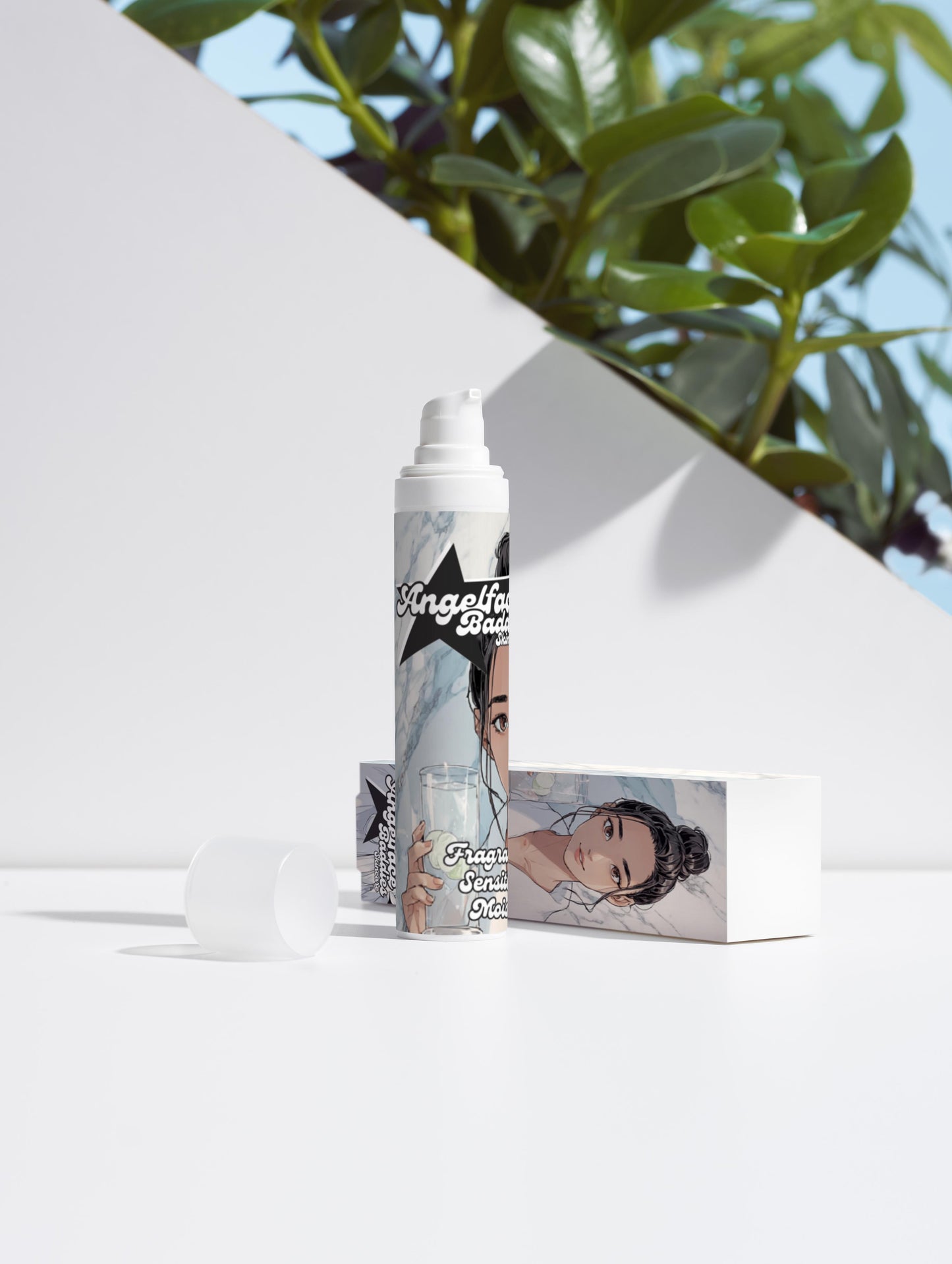 Fragrance Free Sensitive Skin Moisturiser Angel Face Baddies Skincare